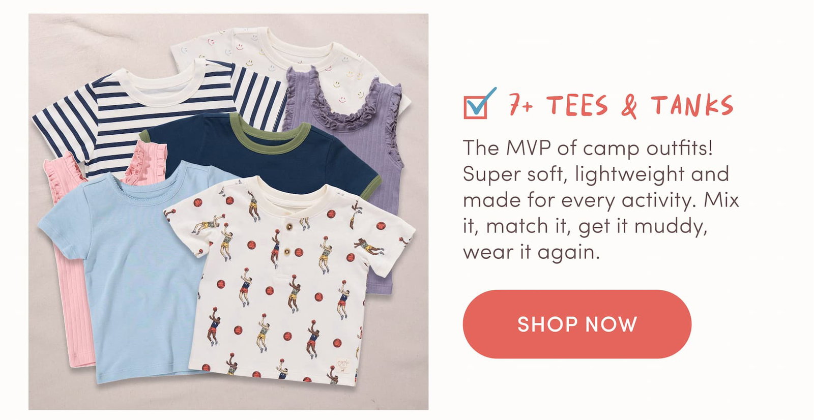 7+ Tees & Tanks