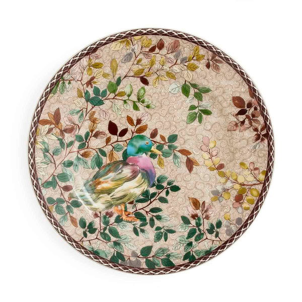 Woodland Accents Salad Plate 8 Inch, Partridge