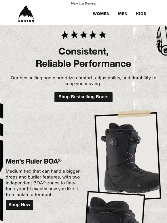 The boots riders keep coming back to