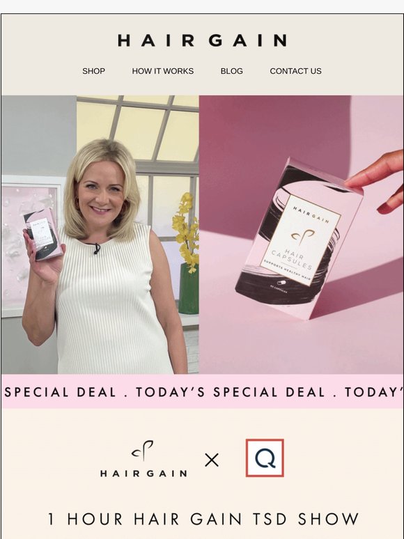 Watch Lucy Live on QVC!