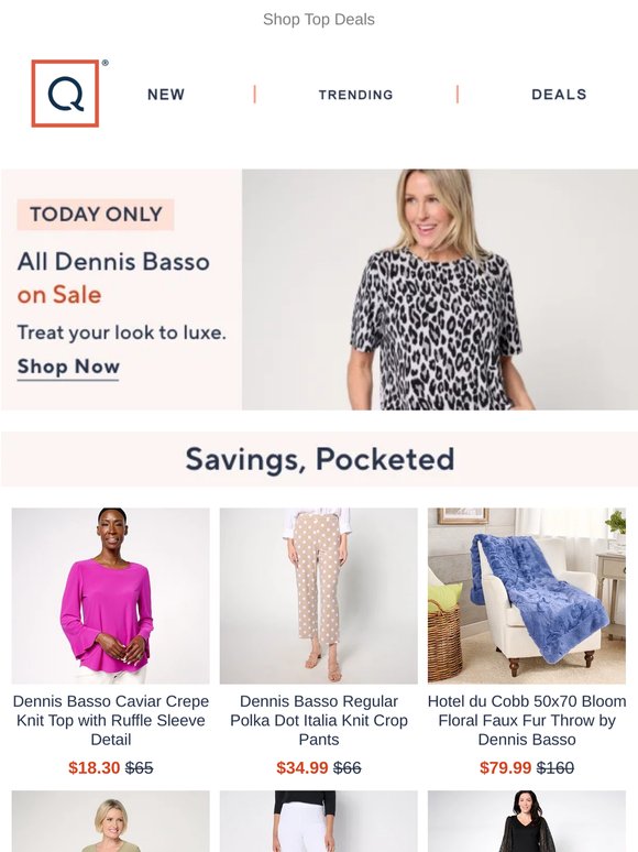 Today Only! All Dennis Basso on Sale