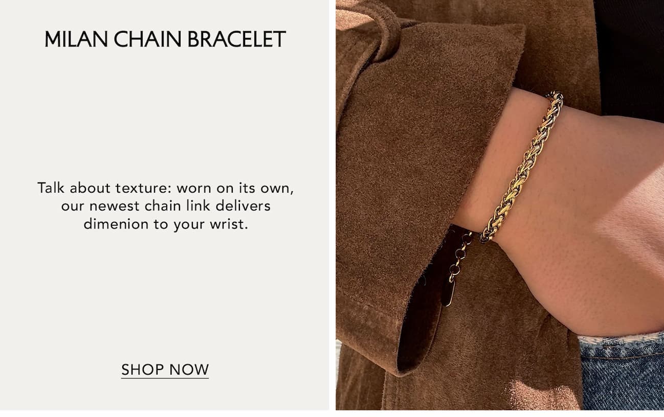 Milan Chain Bracelet.