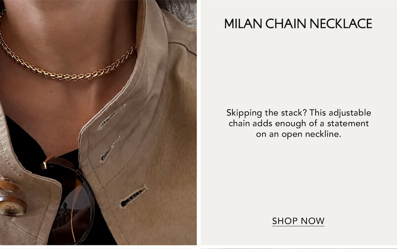 Milan Chain Necklace.