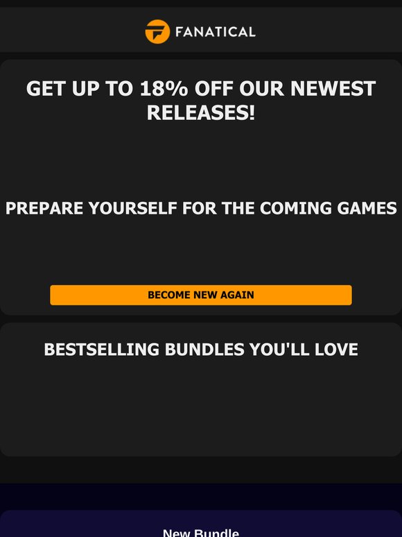 Fancy something new?