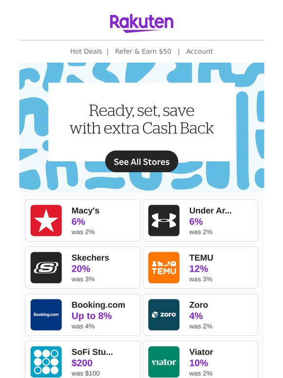 🩵This is your sign to save with extra Cash Back 🩵