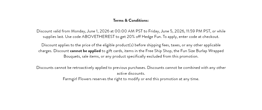 Terms & Conditions