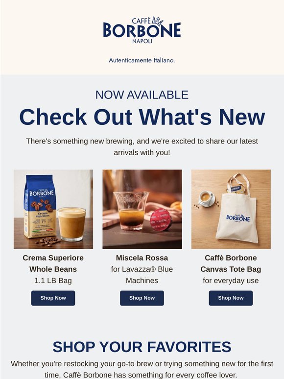 New Arrivals! Uncover Our Latest Coffee Delights ☕