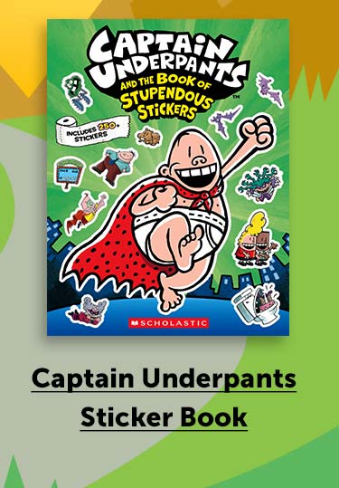 Captain Underpants Sticker Book