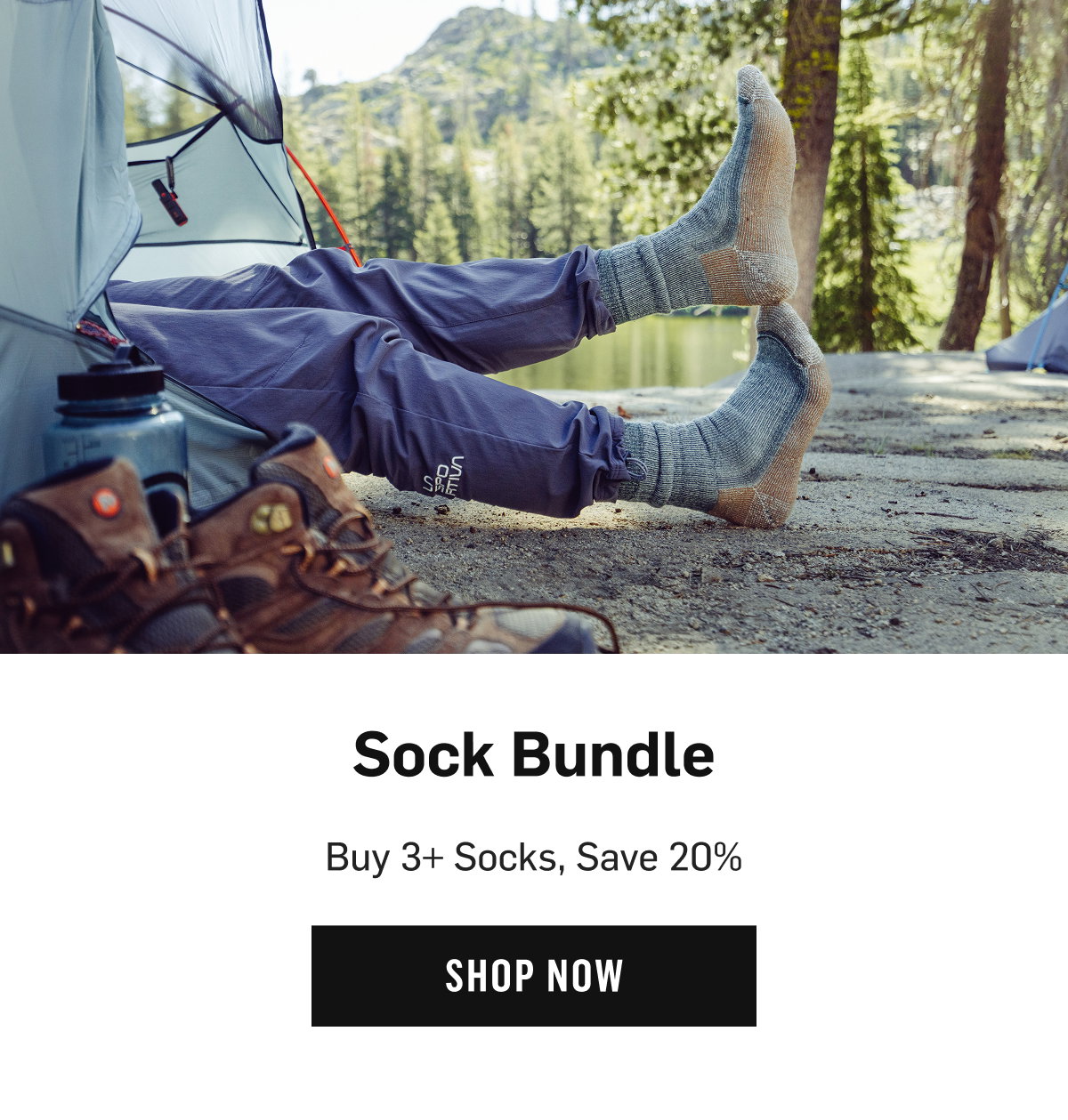 Sock Bundle: Buy 3+, Save 25%. Stock up and save on trail-ready socks. Shop Now!