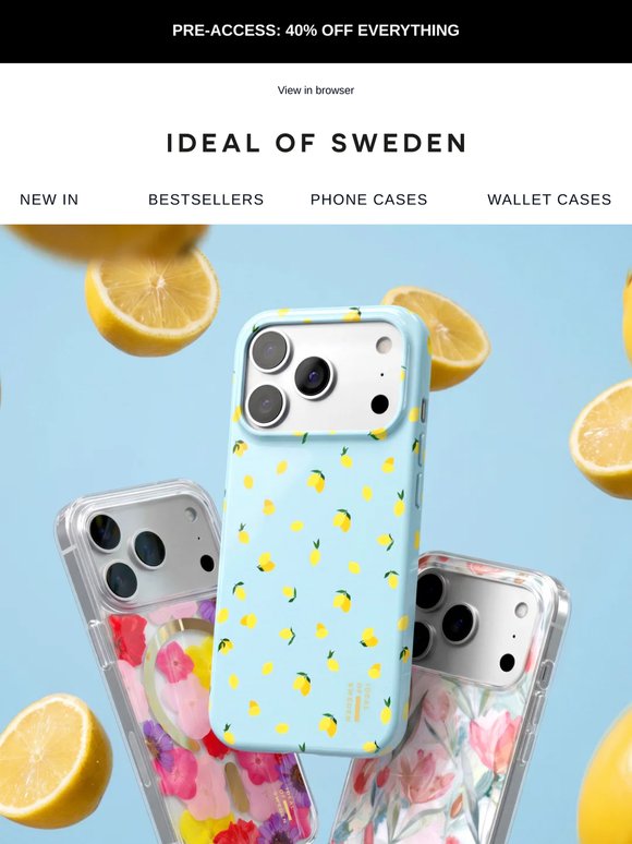 Get 40% off our newest cases