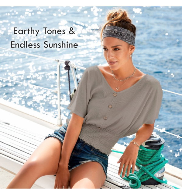 Earthy Tones & Endless Sunshine 