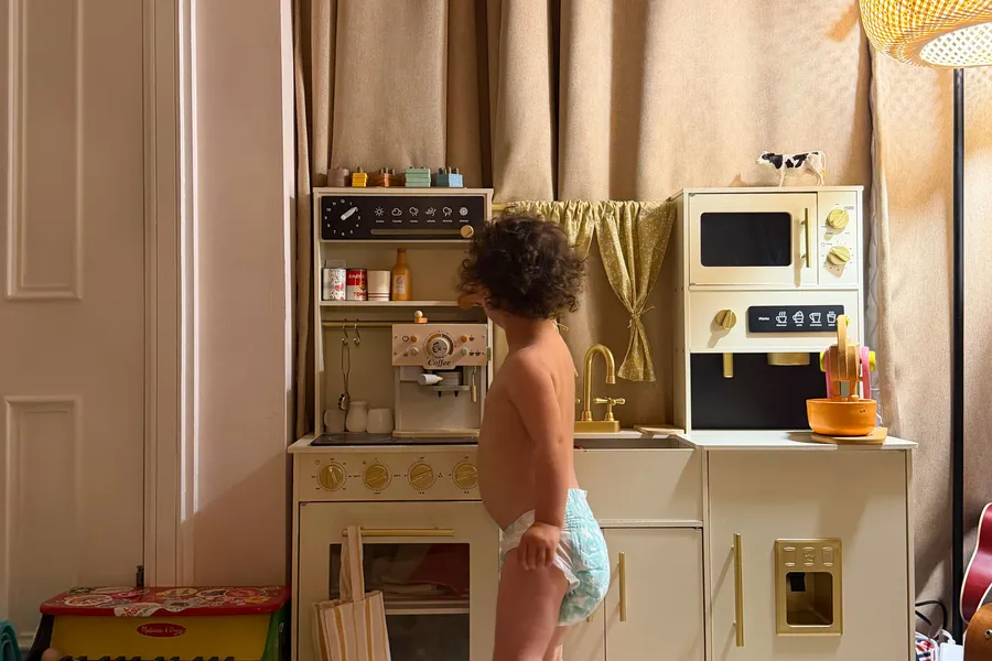 “I tell her to make me dinner, and I can have 20 minutes alone while she sautés her Play-Doh gnocchi.”