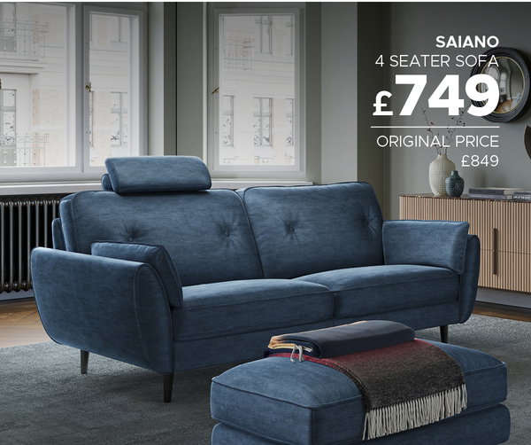 Saiano sofa range