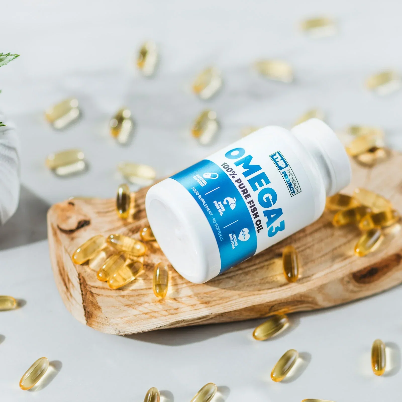 Image of The Health Project Omega 3 Fish Oils 180 Softgels