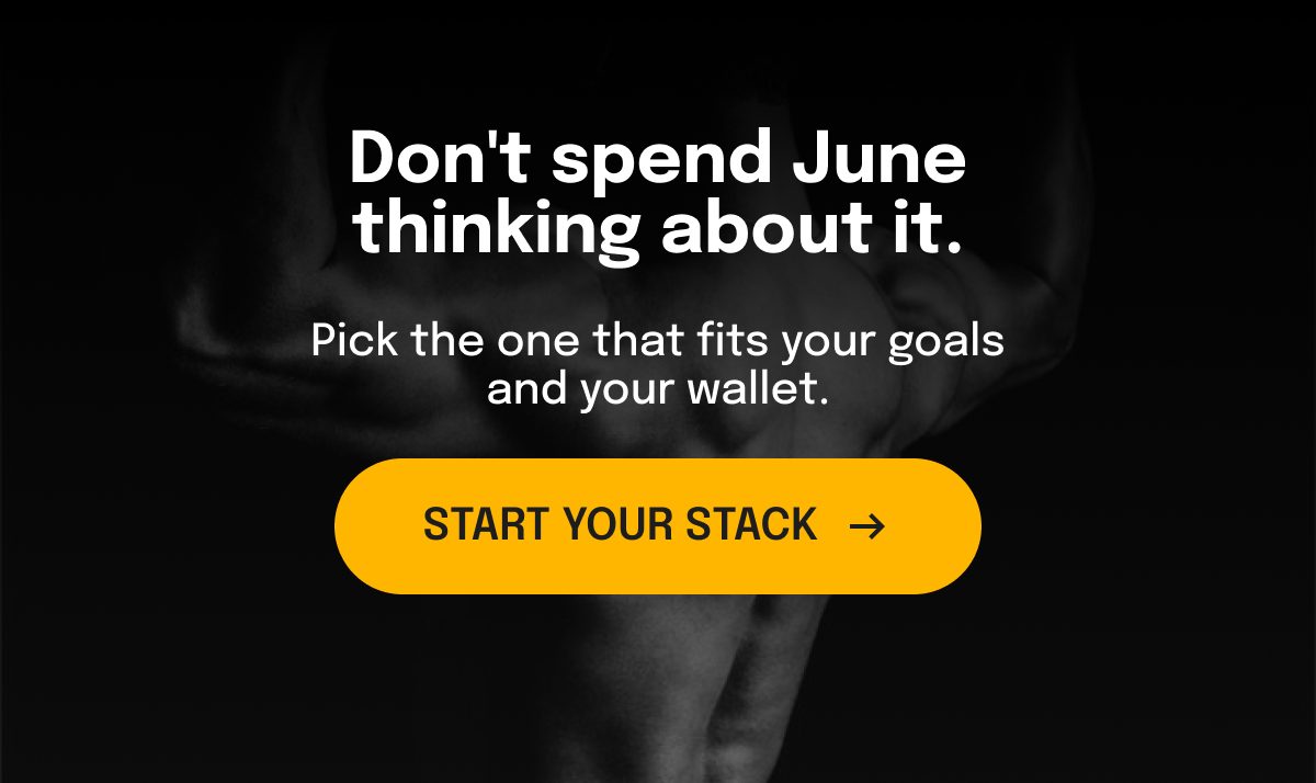 Don't spend June thinking about it. Pick the one that fits your goals and your wallet. Start your stack.
