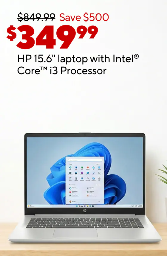 $349.99 HP 15.6