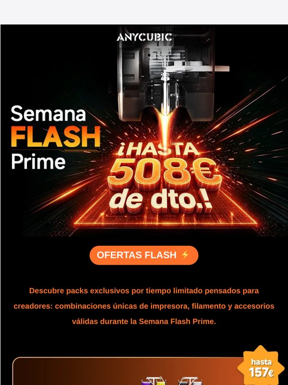⚡ Prime Flash Week: ¡hasta 508 € de descuento!