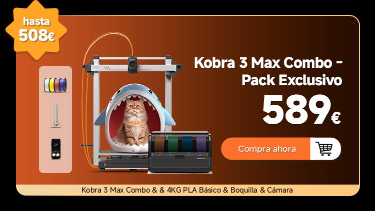Kobra 3 Max Combo - Pack Exclusivo