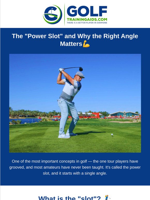 The backswing angle that creates effortless power 💪