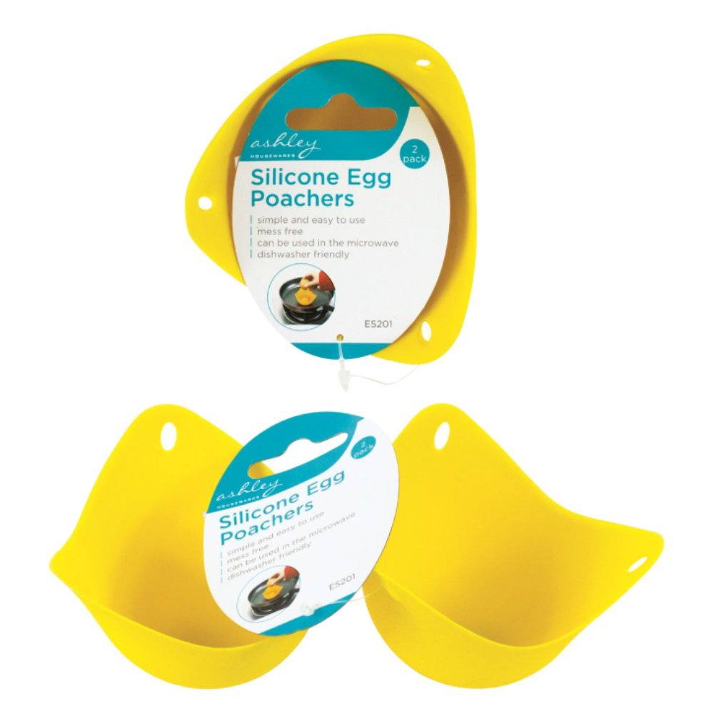 Ashley Silicone Egg Poachers x2 - £3.99 delivered