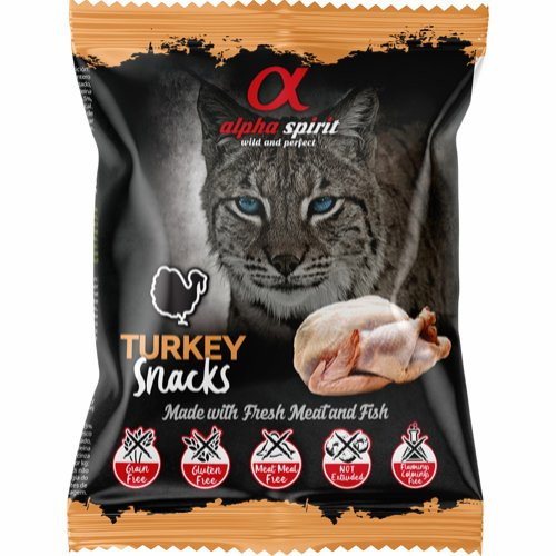 AlphaSpirit Kalkun kattesnacks
