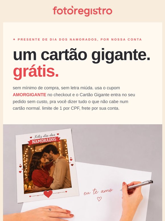 site novo . presente grátis