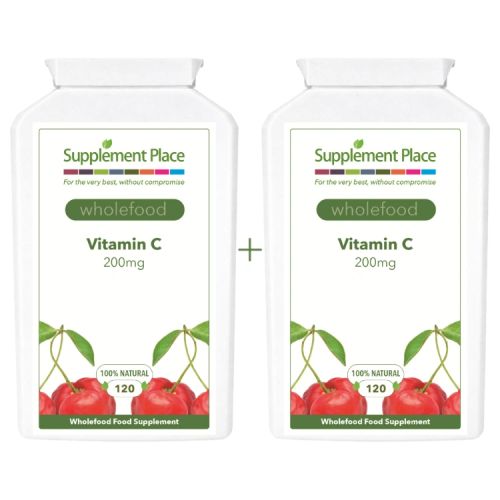 Vitamin C Capsules (Wholefood) - 240 Capsules