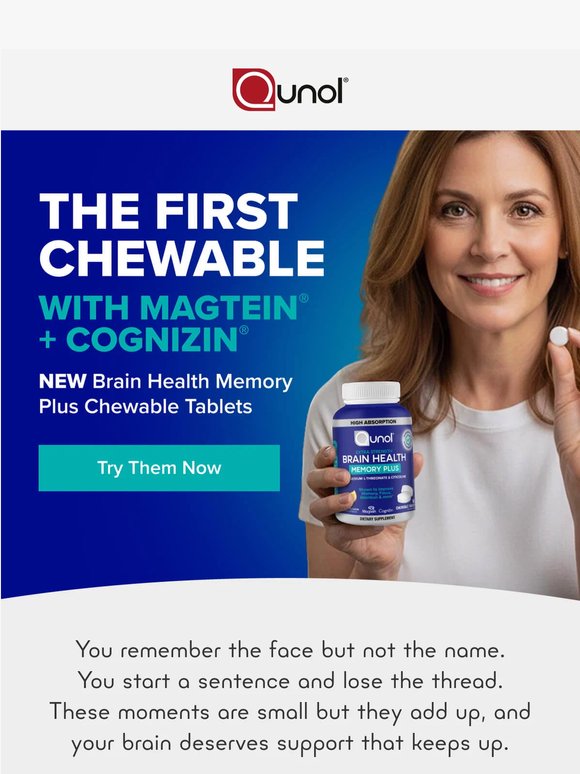 NEW Way to Support Your Brain Health 🧠