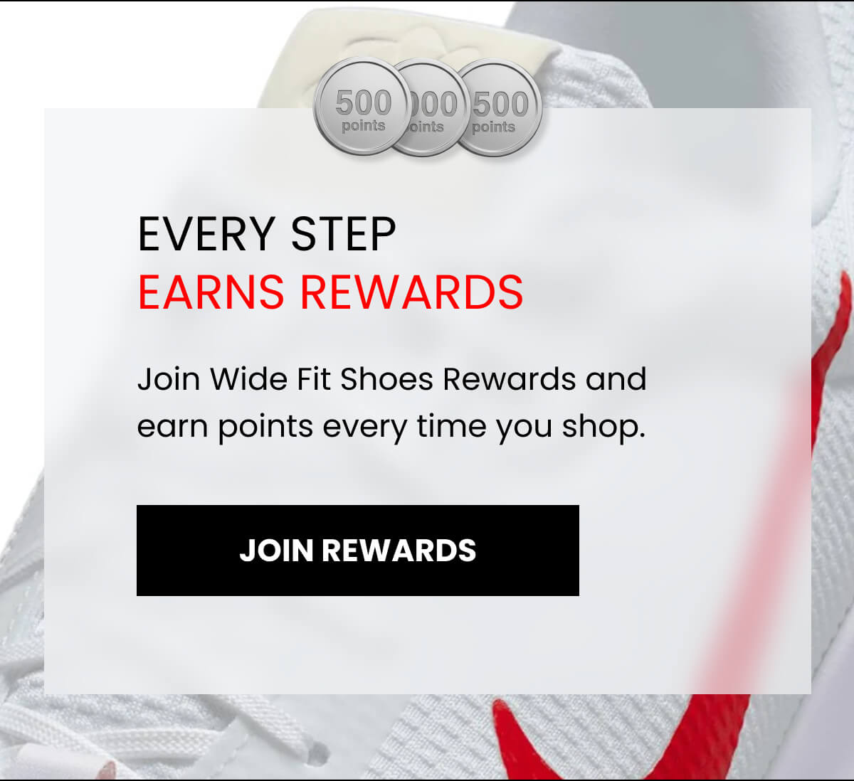 LOYALTY BLOCK EVERY STEP EARNS REWARDS Shop summer styles and earn points every time you buy. [CLAIM YOUR REWARDS]