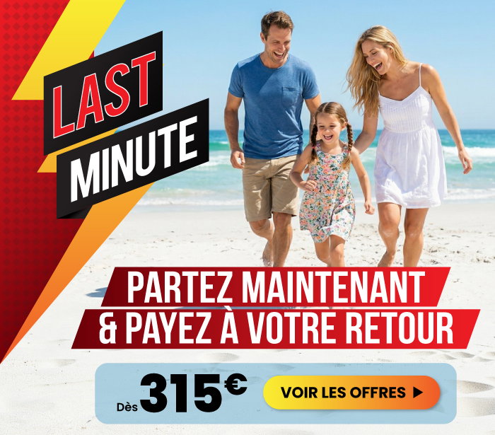 Partez au meilleur prix