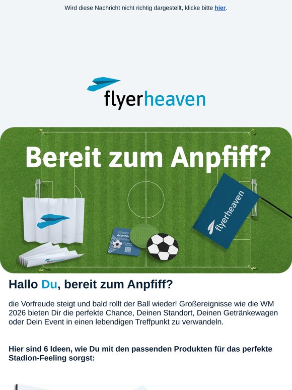 Public Viewing & Gastro-Deko: Inspirationen für Dein perfektes WM-Event ⚽