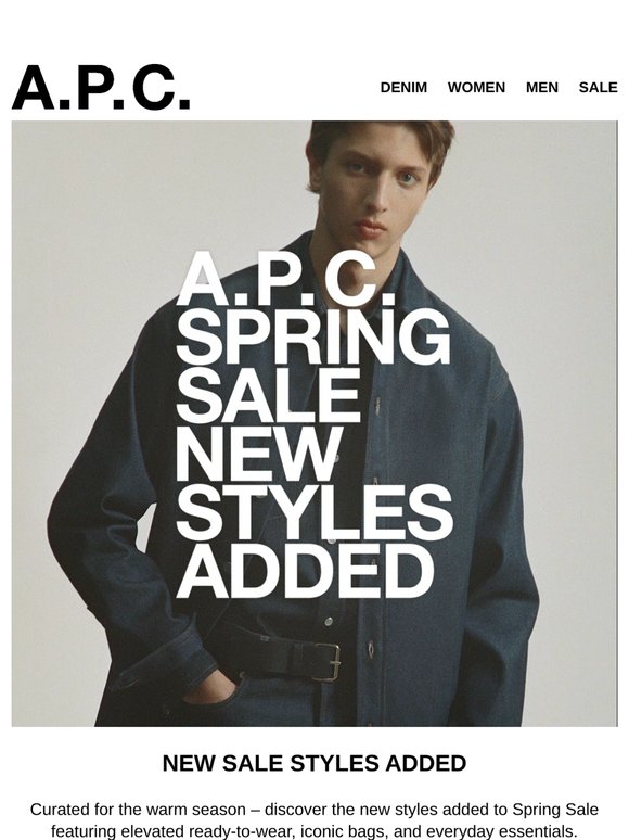 New Sale Styles Added | 30% - 50% off