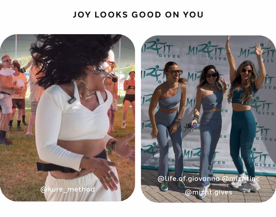 JOY LOOKS GOOD ON YOU