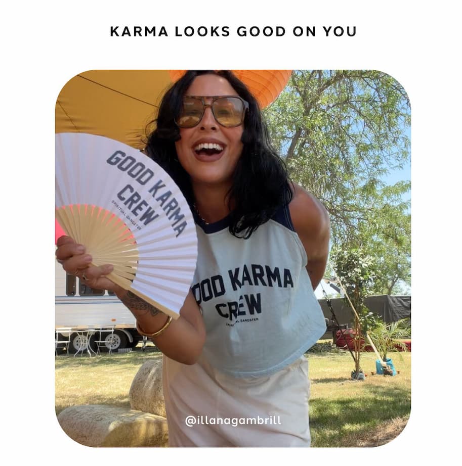 KARMA LOOKS GOOD ON YOU