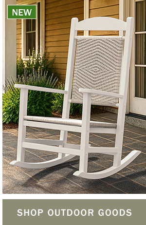 Shop Outdoor Goods. New: Outdoor Poly Porch Rocking Chair