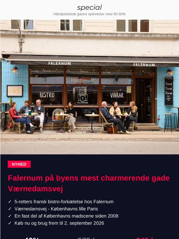 Falernum på Værnedamsvej ☀️😍
