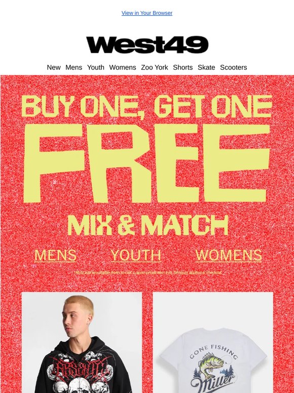 Buy 1, Get 1 FREE: Summer Starts Here ☀️