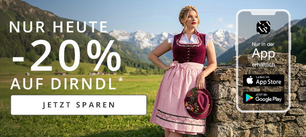 App Deal: 20% auf Dirndl