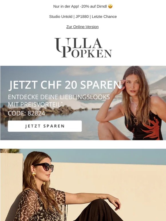 Black & White Styles shoppen und CHF 20 sparen!✨