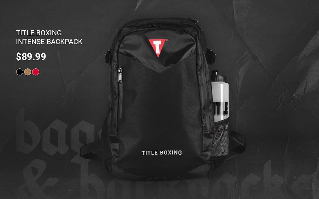 SHOP TITLE BOXING INTENSE BACKPACK