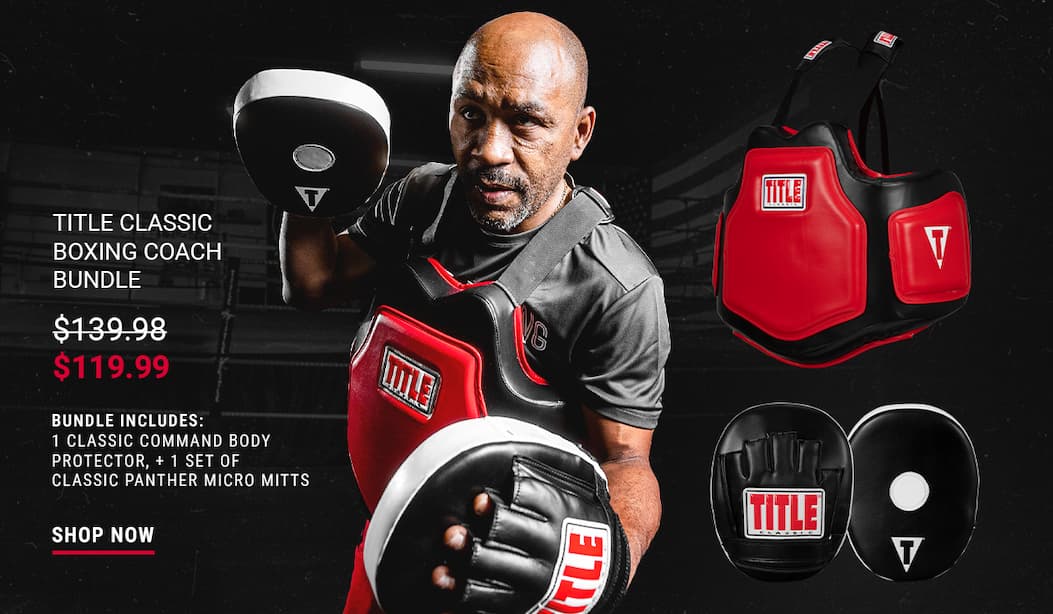 SHOP TITLE CLASSIC BOXING COACH BUNDLE