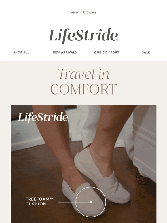 Comfy shoes for every getaway ✈️