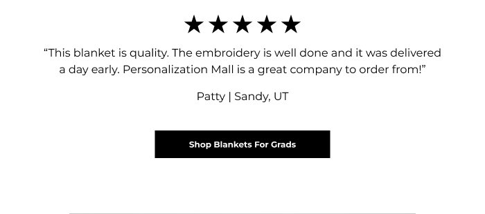 Shop Blankets For Grads
