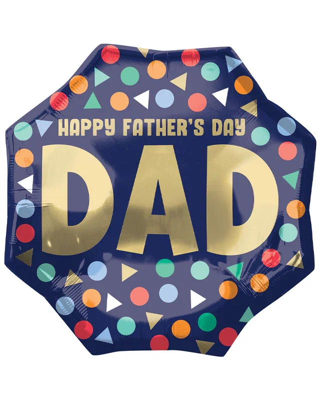 Image of Happy Father's Day Supershape Balloon - 22