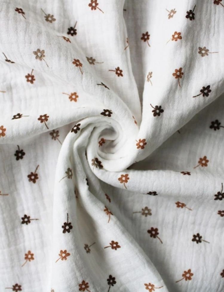 Deadstock Cotton Double Gauze Fabric Cream