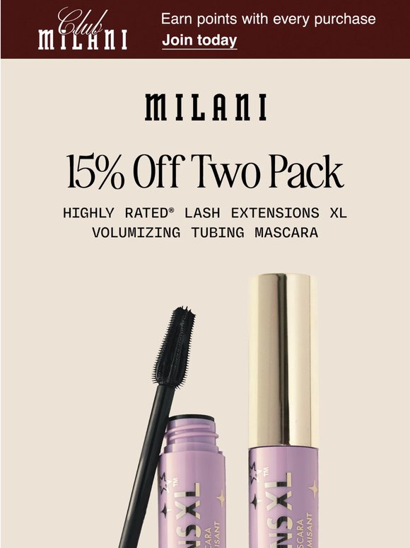 15% OFF two pack!