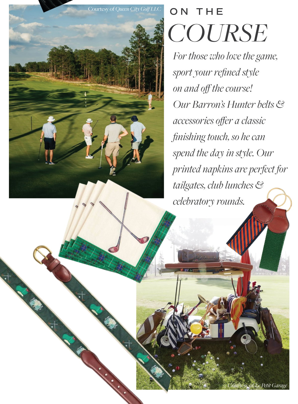 Fresh Finds for Golfing on the Green