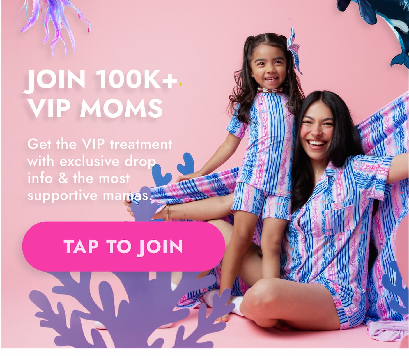Get the VIP treatment: exclusive drop info & the most supportive mamas can be found in our VIP FB Group.