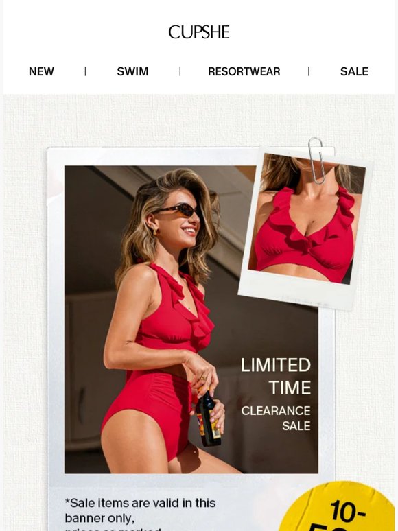 Don't Miss The Sale