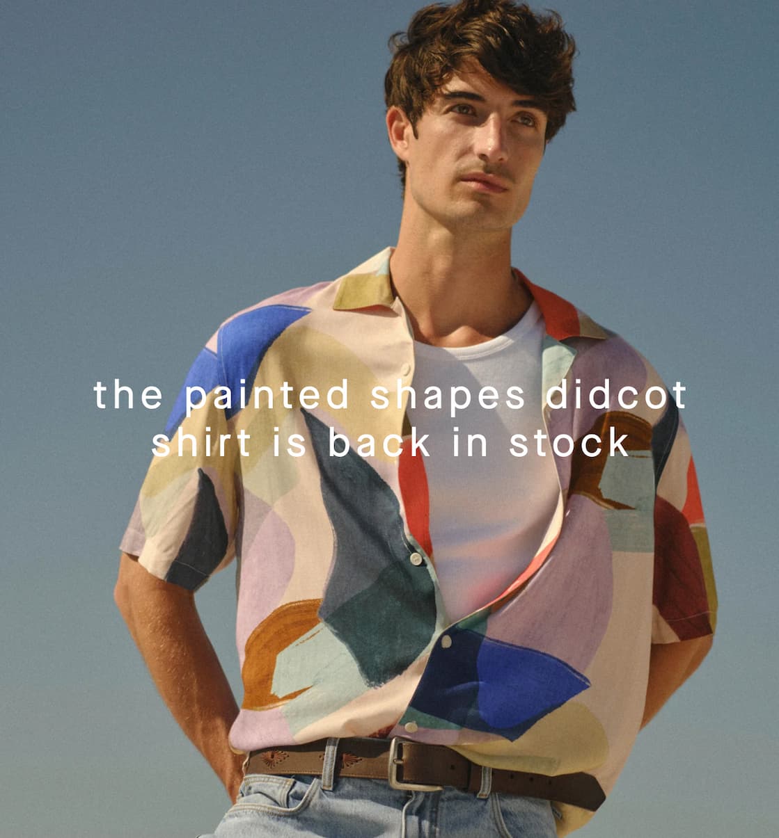 The Painted Shapes Didcot Shirt is back